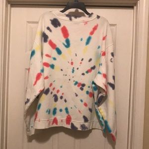 PRIDE Tie Dye Adult Sweatshirt